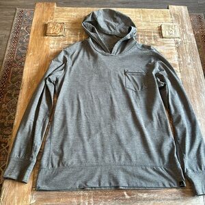 Mens Prana Hooded Long Sleeve